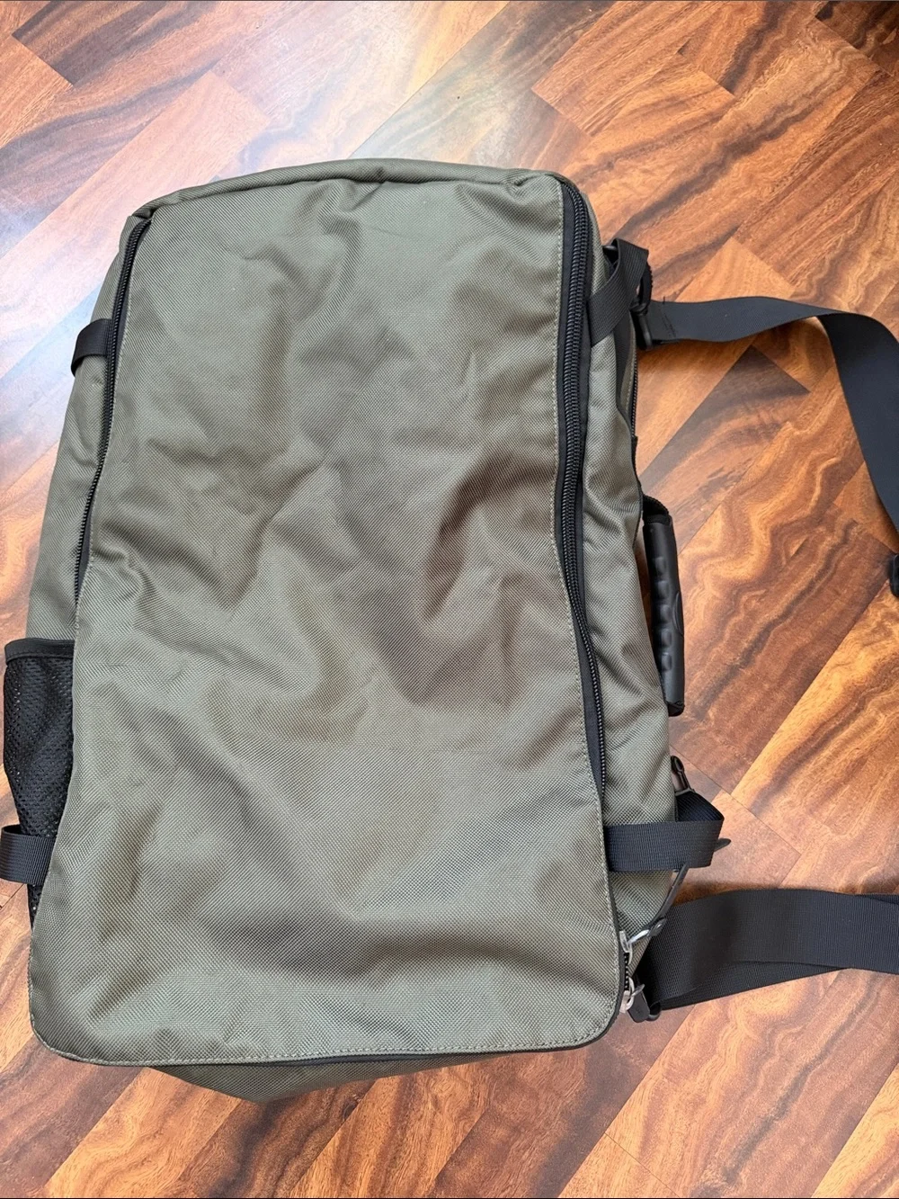 Kaka Olive Green Travel Backpack with Multiple Access Pockets